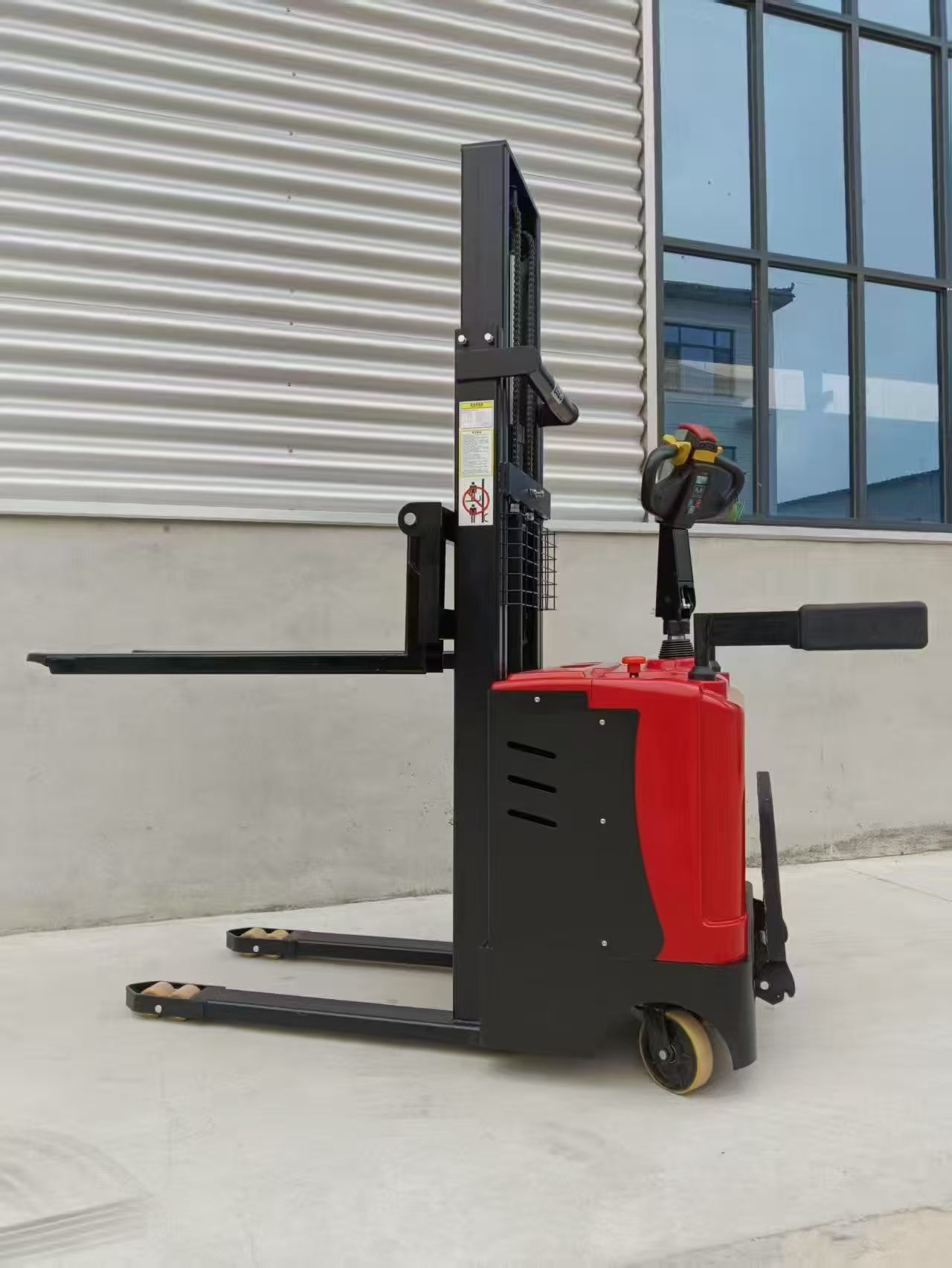 Electric trolley, folding flatbed cart, portable trolley, small trolley, universal wheels detail image 2