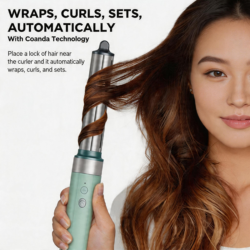 KOMEX 1600W multi-functional styling negative ion curling iron Hair dryer is a self-developed multi-functional high-power styling wonder Application Scenario