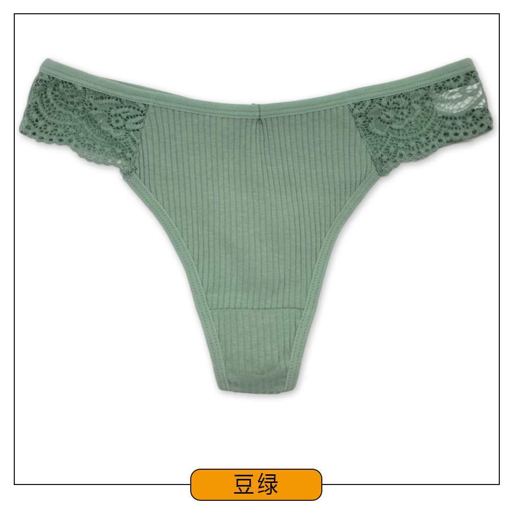 丁字裤/蕾丝内裤/纯棉丁字裤/服装/丁字裤南美细节图