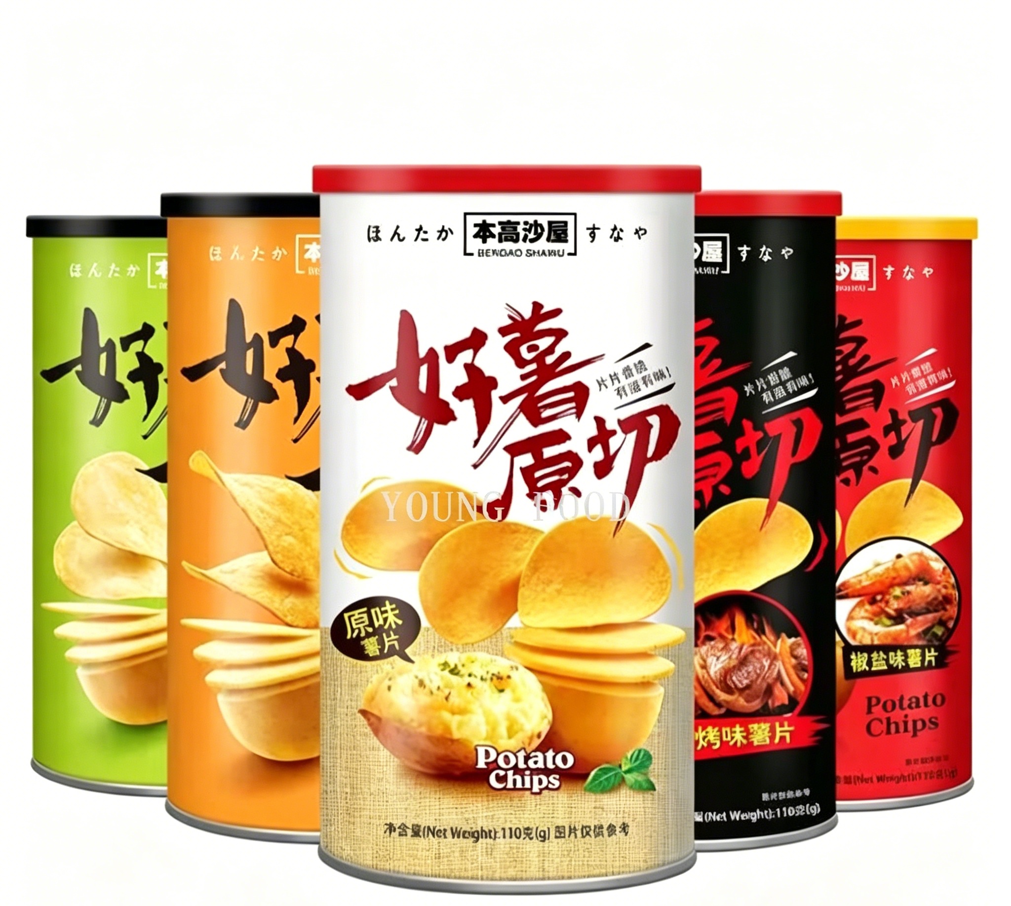 Free shipping! Bentakasaya Potato Chips 110g Japanese thick-cut potato chips are rich, crispy and a relaxing snack to satisfy your craving