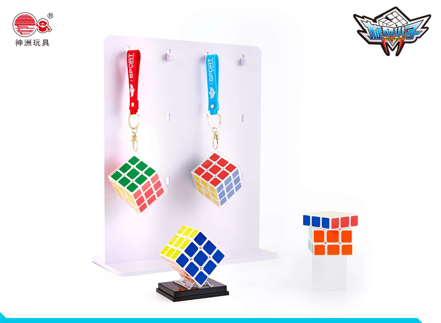 Whirlwind Kid Rubik's Cube, an intelligence and educational toy, 3x3 Rubik's Cube, 5.7cm, 6 sections of Rubik's Cube detail image 7