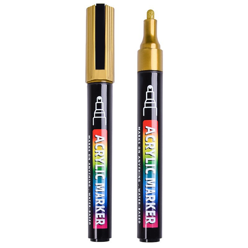 Guangna 1100 acrylic marker Pen Set DIY student painting, painting, doodling straight liquid water-based marker pen Item Picture