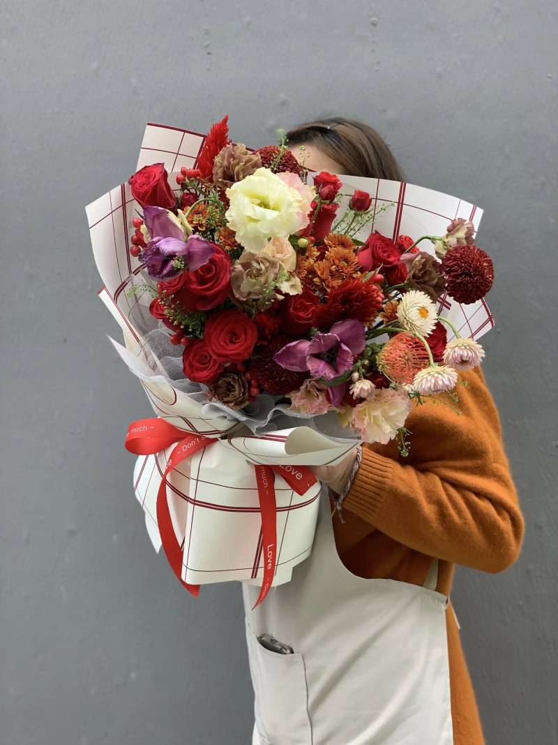 Flower wrapping paper: Gege is a waterproof paper used for artificial flower and fake flower gift packaging. detail image 9