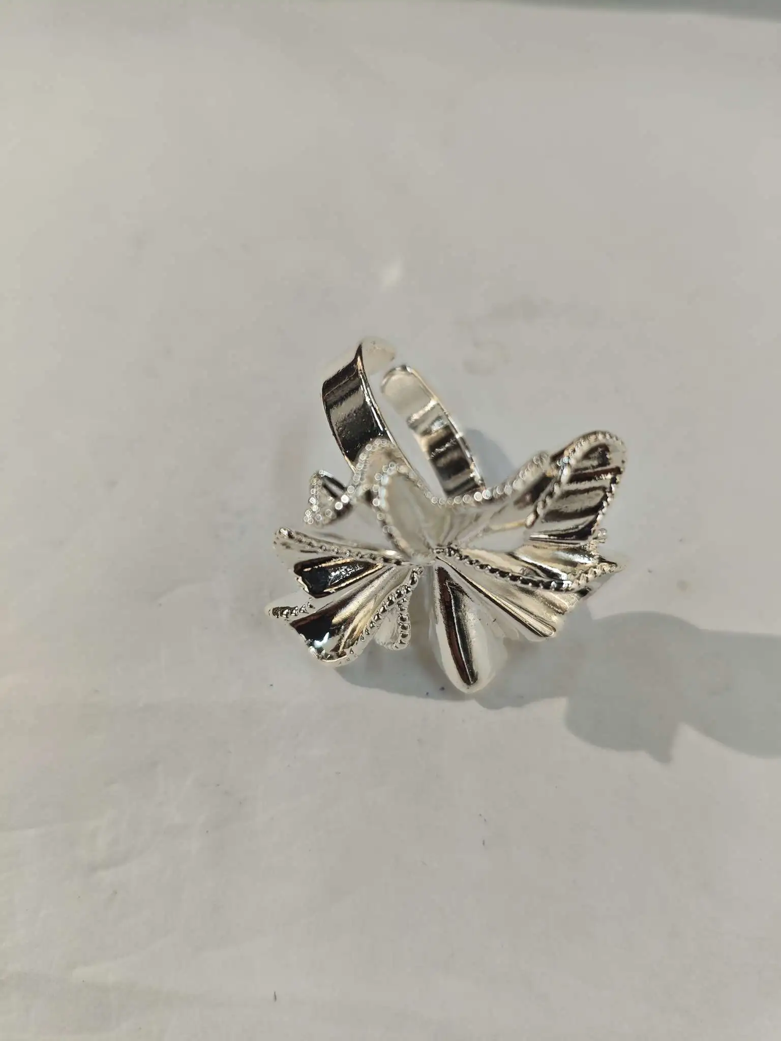 Aleación de cobre ornamento de mano, anillo de cobre elegante detail image 6