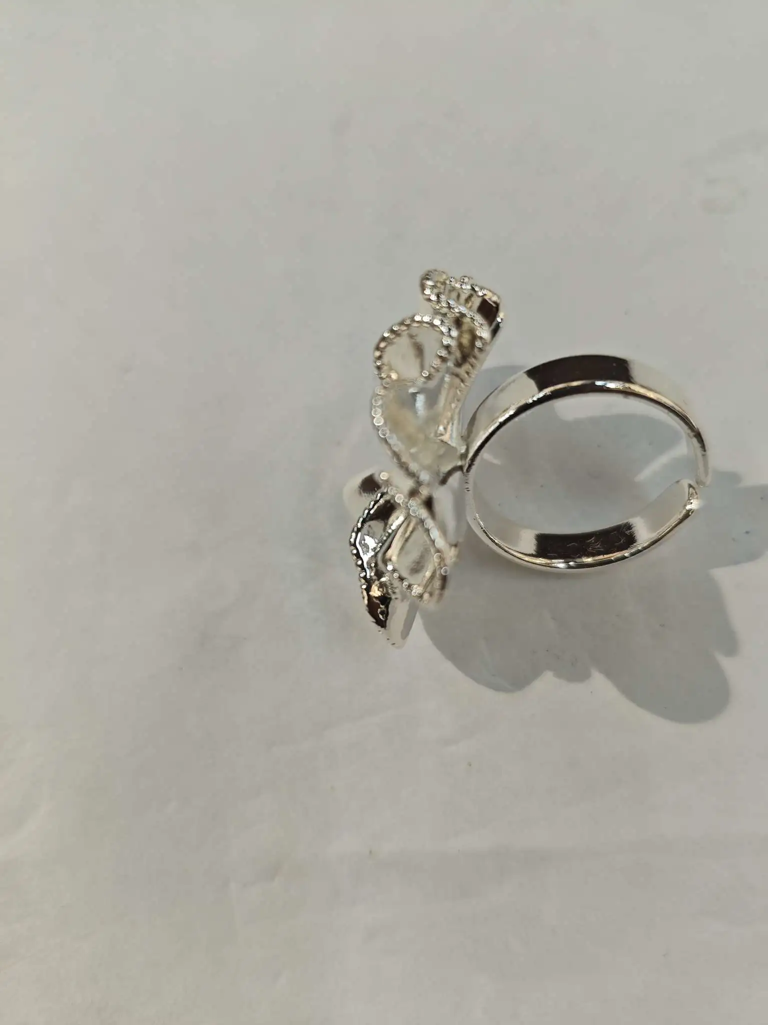 Aleación de cobre ornamento de mano, anillo de cobre elegante detail image 2