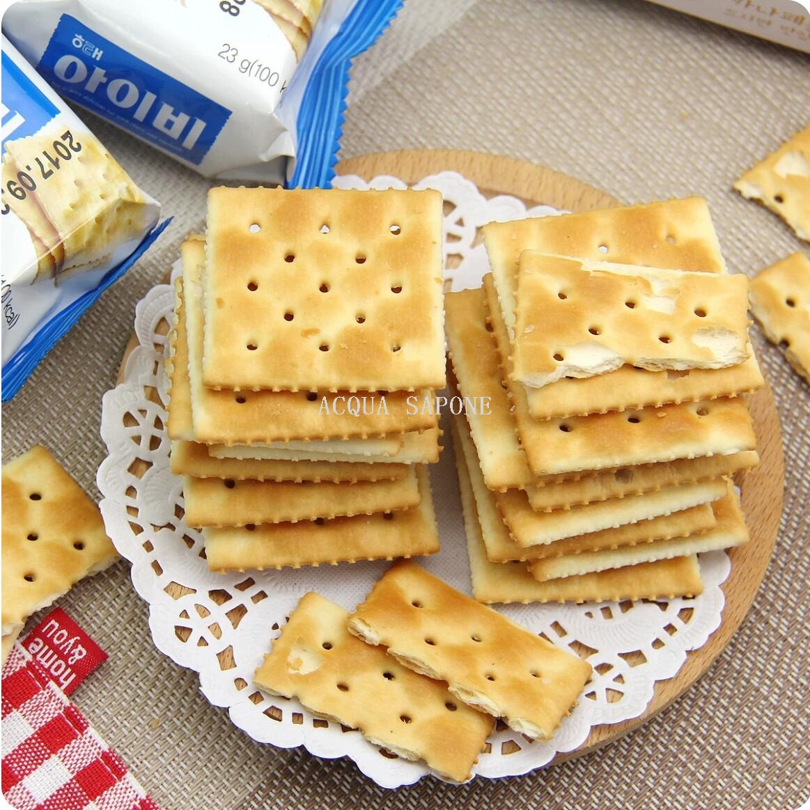Free shipping! Korean imported Haitai IVY cookies 155g Chanel snack food meal replacement crispy soda snacks Item Picture