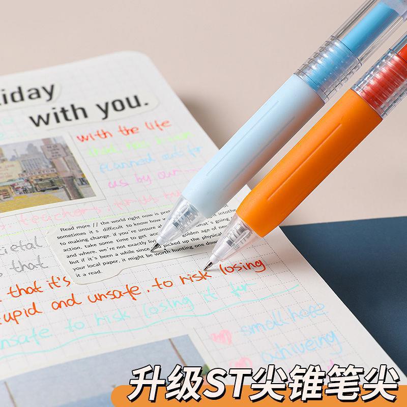 Morandi planner pen for note-taking, key marking, student-specific ballpoint pen, high appearance level, colorful gel pen set details Picture