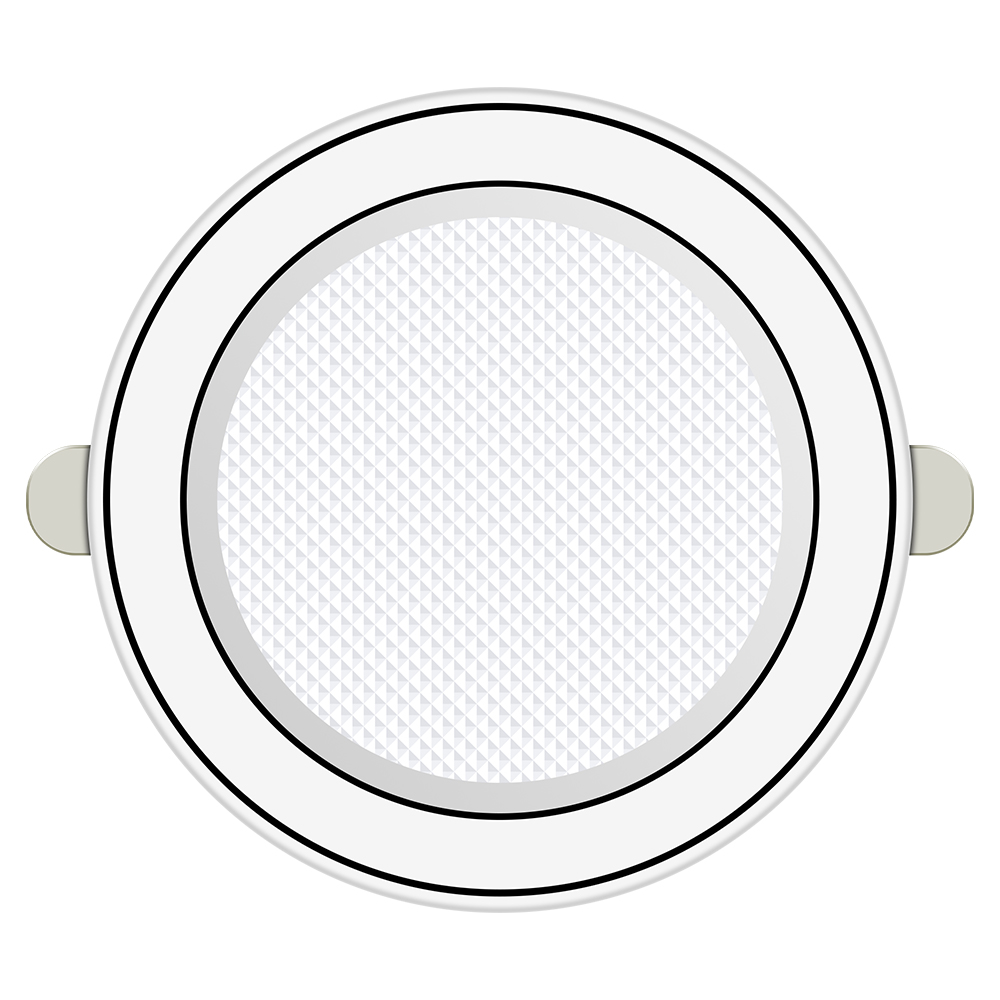 Venta directa de fábrica nueva luz de panel de dos colores LED empotrada oscura montada redonda cuadrada plana downlight 101439029