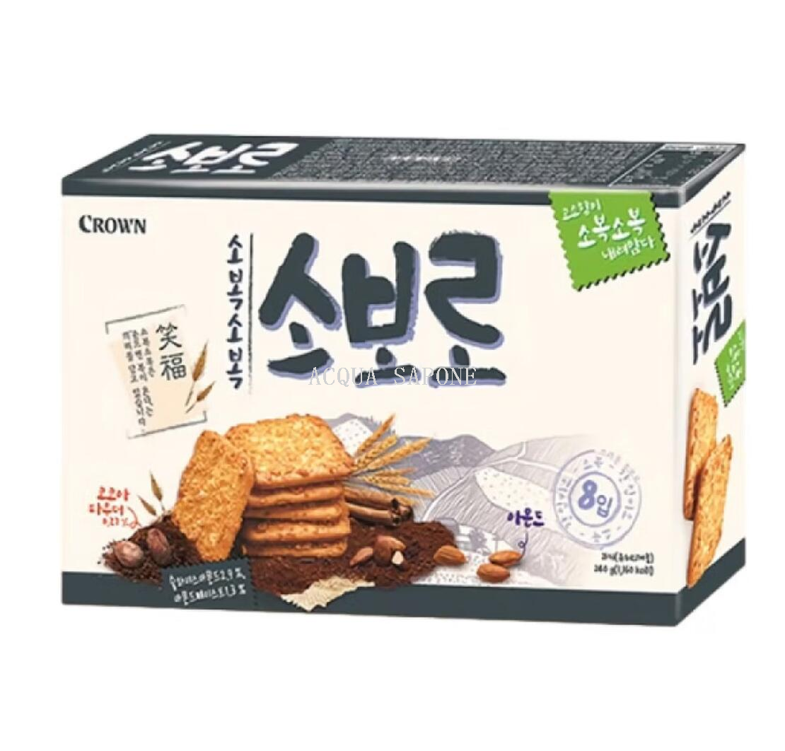 Free shipping! Korean Kilian Siaofu Cookies 240g mixed Crispy large package Imported snacks, pastries and tea snacks details Picture