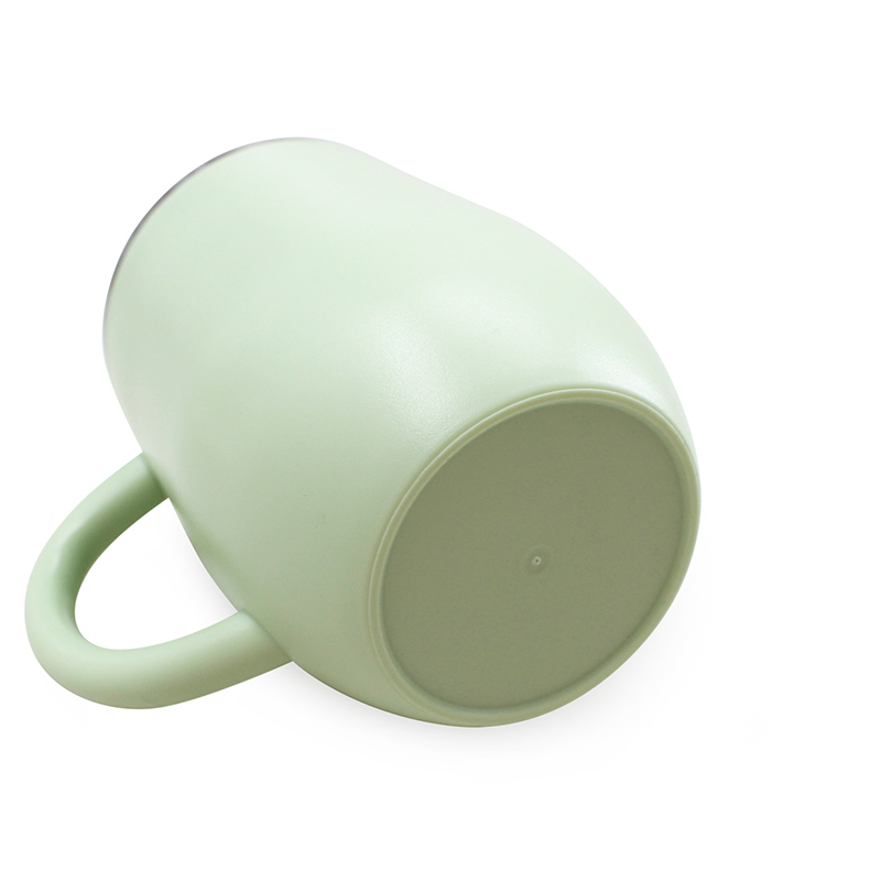Colorful handle with lid, 304 stainless steel inner liner, 350ml portable outdoor sports dual-effect summer new style Application Scenario