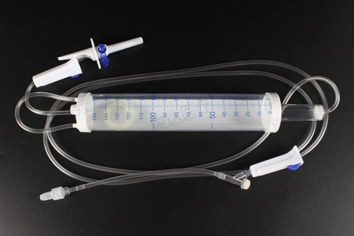 一次性塑料针筒输液针小儿滴定管100ml/150ml小儿吊瓶输液器