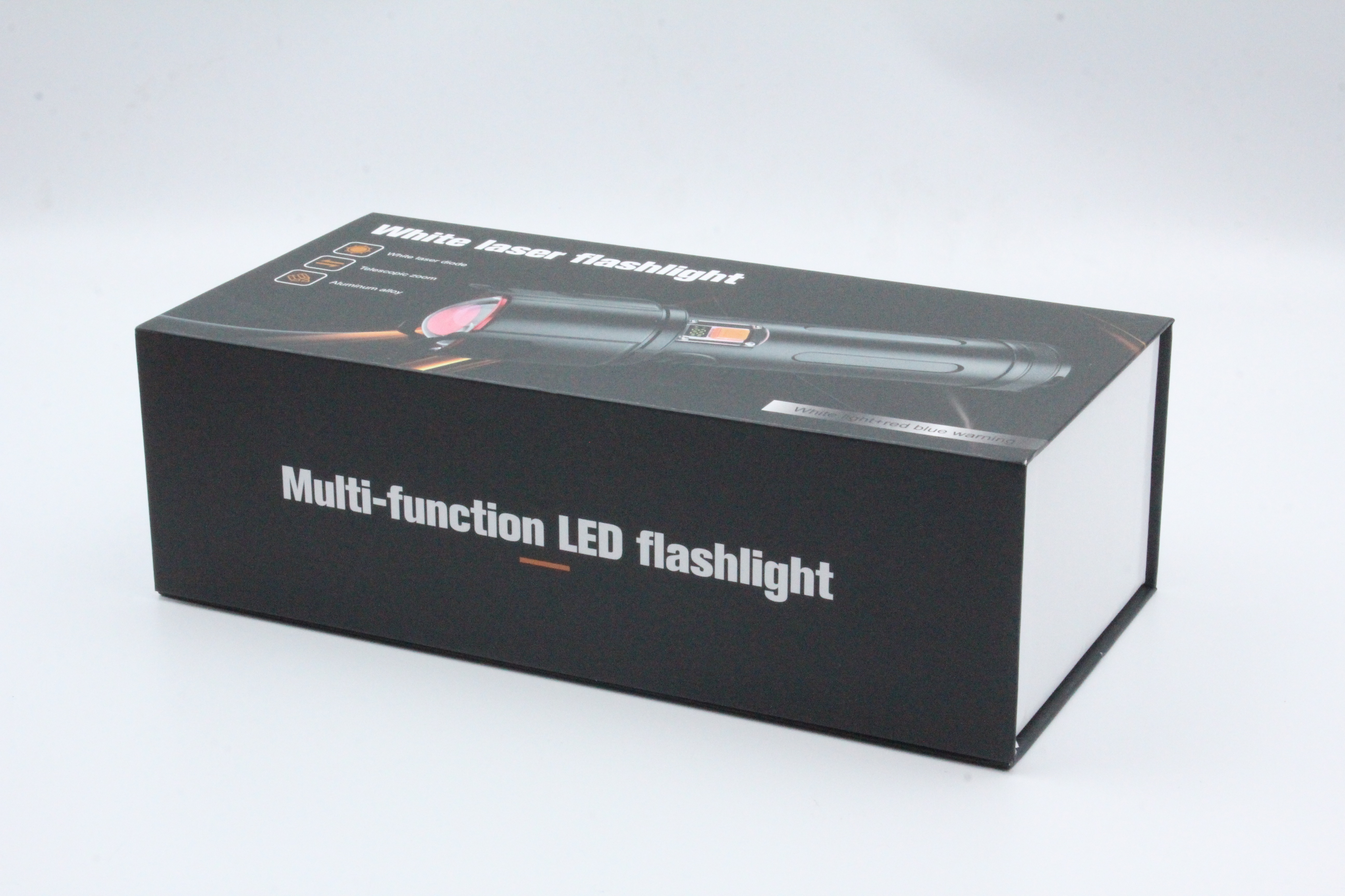 KINSACH work light White Laser high-intensity flashlight Set Multi-functional emergency lighting portable flashlight Item Picture