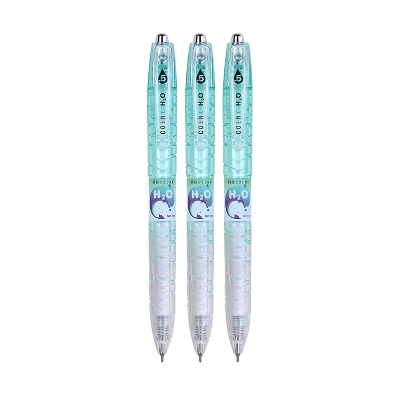 Kolin 1035 gel pen with 0.5 quick-drying press function for student exam practice and office signature pen wholesale Item Picture