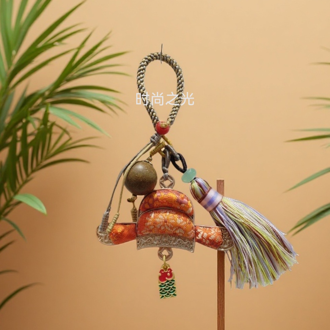 时尚简约宋锦饰品挂饰其他药香珠挂件成品个性百搭日常佩戴 Item Picture