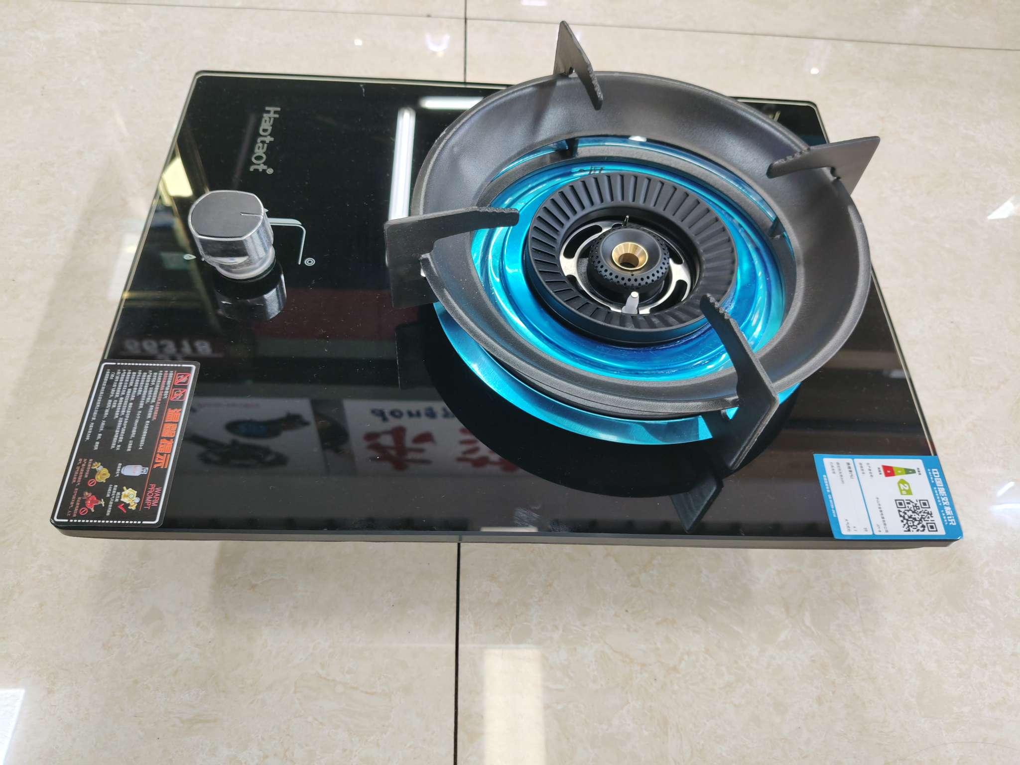 Gas stove, single burner, high-intensity stove, household countertop, built-in, direct injection liquefied gas, single burner, single energy-saving gas stove detail image 2