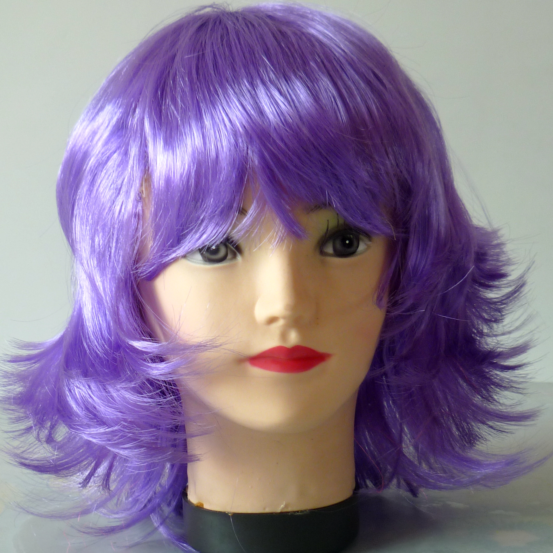 La moda fluida peluca de volumen corto se puede personalizar Specification image