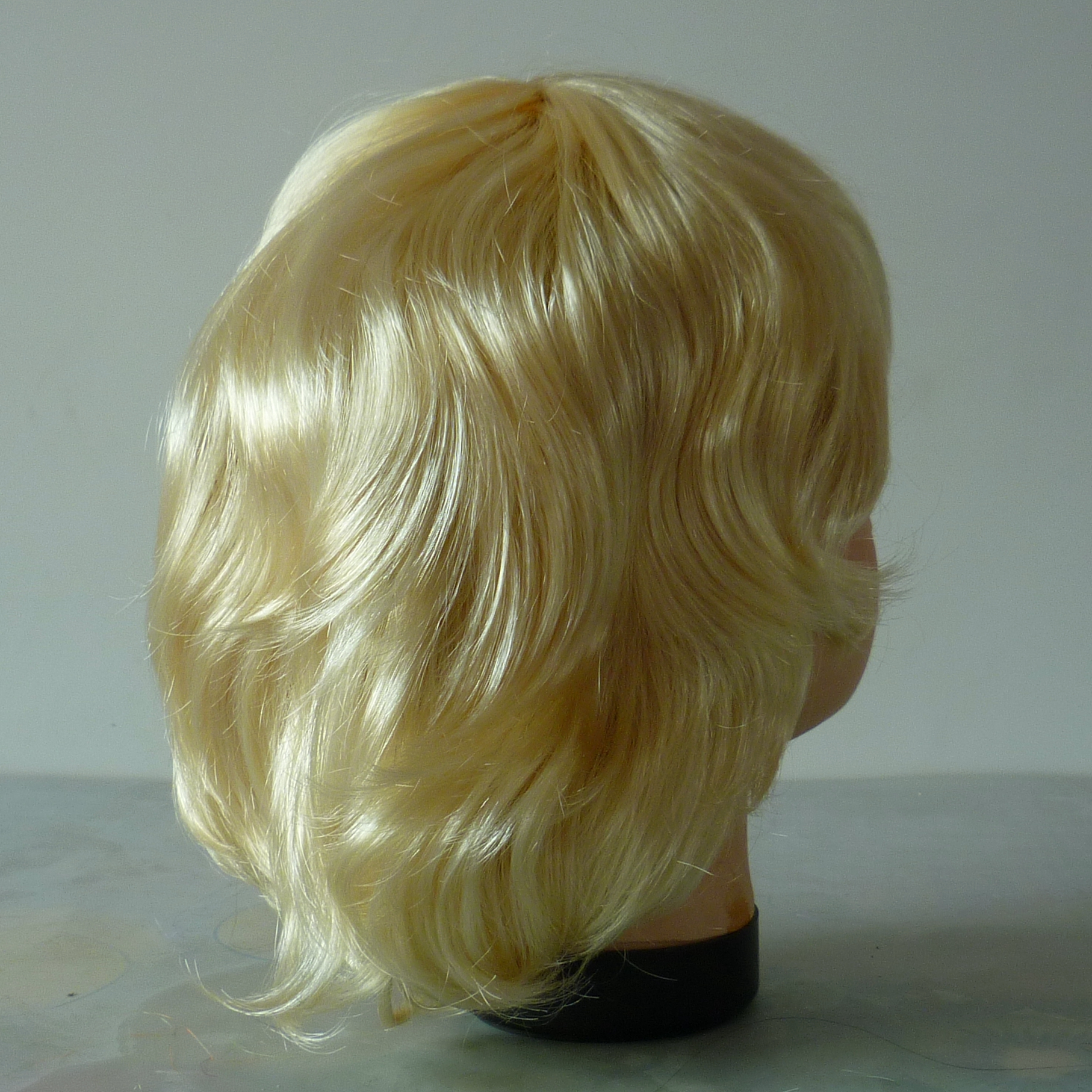 Ultra-short synthetic fiber P material men's wigs are suitable for fashionable party outfits Specification image