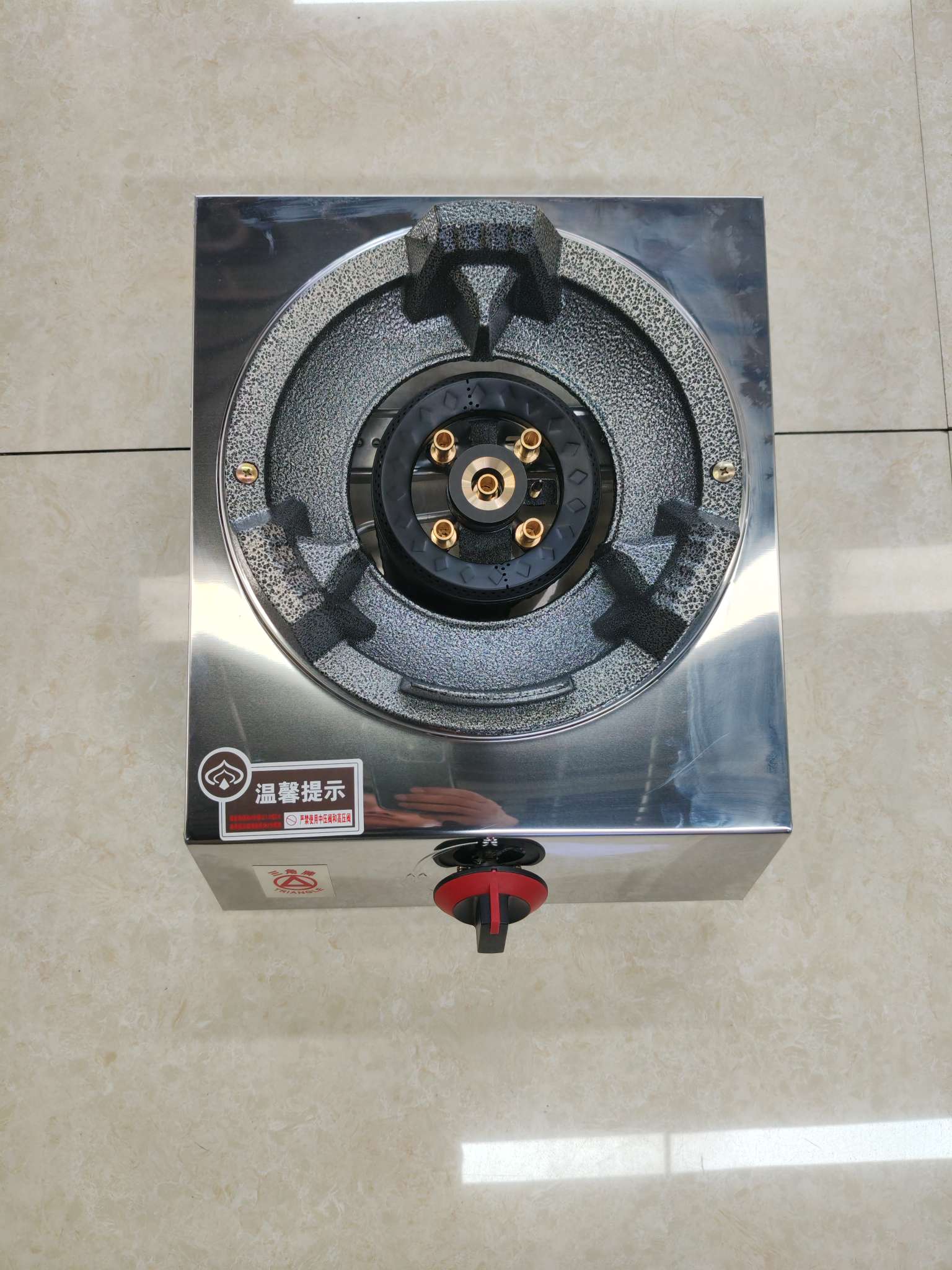 Wanbao gas stove new single-burner household countertop liquefied gas stove, gas stove, natural gas stove, stainless steel, free shipping