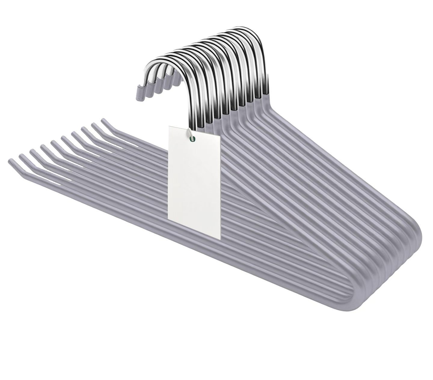 Item Number: 1007 Anti-slip thickened Trouser Frame Material: Iron wire +PVC impregnation Liquid Size: 4.0 Solid iron wire 36 cm 70g Packaging: One piece 44 sets 2 Item Picture