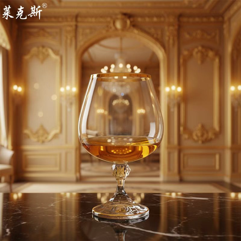 源头工厂直销无铅水晶酒具，涵盖红酒杯、醒酒器、白酒杯等套装，手工雕刻描金吧 KTV 商用及家庭聚会品鉴欧式高档无铅水晶高脚杯 Specification drawing