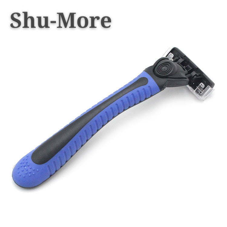 Shu-More 精品剃须刀刮胡刀手动剃须刀男士一次性剃须刀 刮胡刀 旅行便携酒店个人清洁用品多层刀片剃须刀搓澡巾105150641详情1