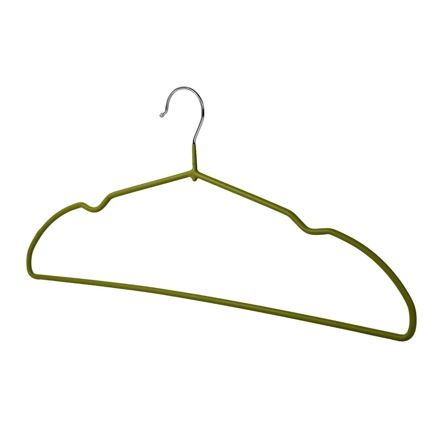 Item No. : 1198 Resin Anti-slip Hanger Size: 4.0 Diameter 54 grams 43 cm Material: Hollow Iron Wire +PVC impregnation liquid One piece 50 sets 40 Specification image
