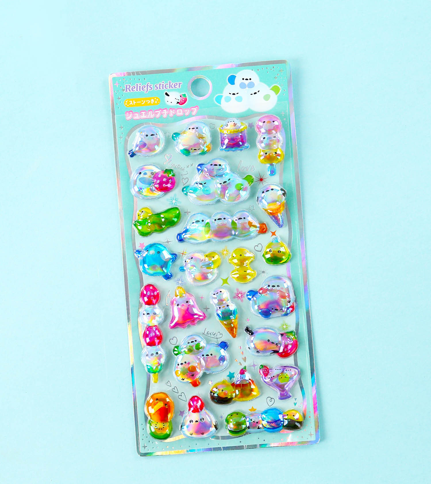 XL-FDHH laser embossed sticker Specification image