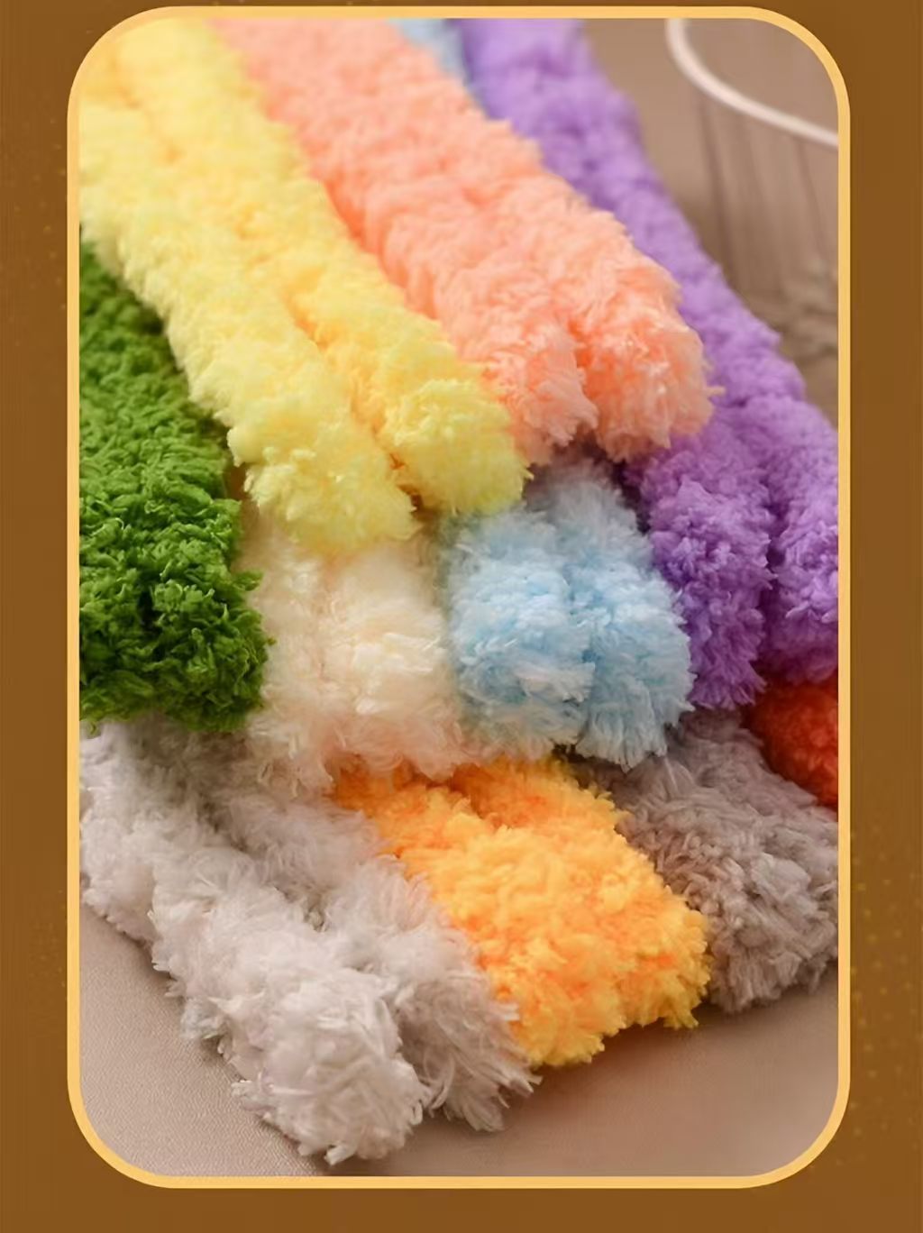 Factory direct delivery: 20mm thick, 1-meter super thick and super dense plush twisty stick, diy twisty stick with dog fur