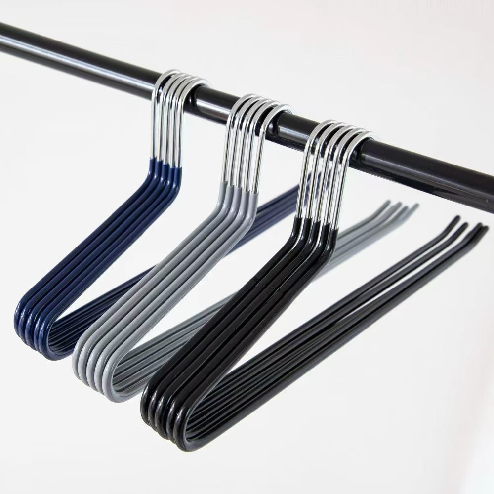 Item Number: 1007 Anti-slip thickened Trouser Frame Material: Iron wire +PVC impregnation Liquid Size: 4.0 Solid iron wire 36 cm 70g Packaging: One piece 44 sets 2 detail image 9