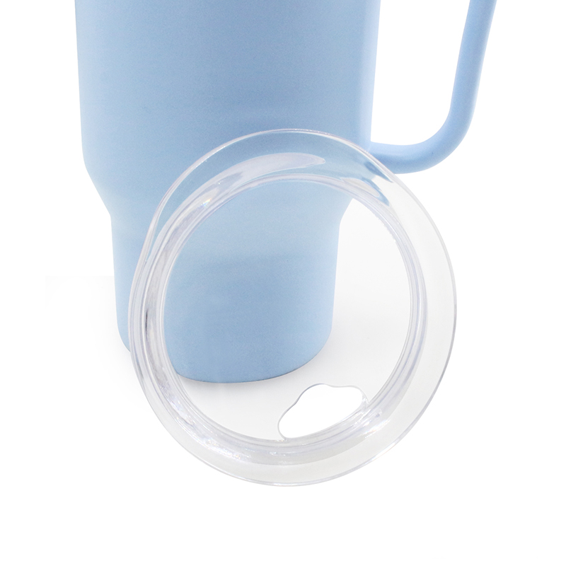8oz plastic handle cup inner liner, 304 stainless steel outdoor portable beverage cup, coffee cup, small wine glass outer pp Specification image