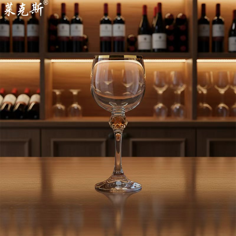 捷克进口直销无铅水晶酒具红酒杯、醒酒器、白酒杯等套装，手工雕刻描金150m茱丽叶l无铅水晶白葡萄酒杯 undefined