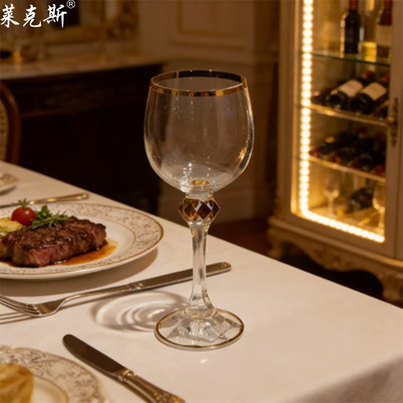 捷克进口莱克斯环保安全无铅水晶杯茱丽叶描金190ml白葡萄酒杯 Application Scenario