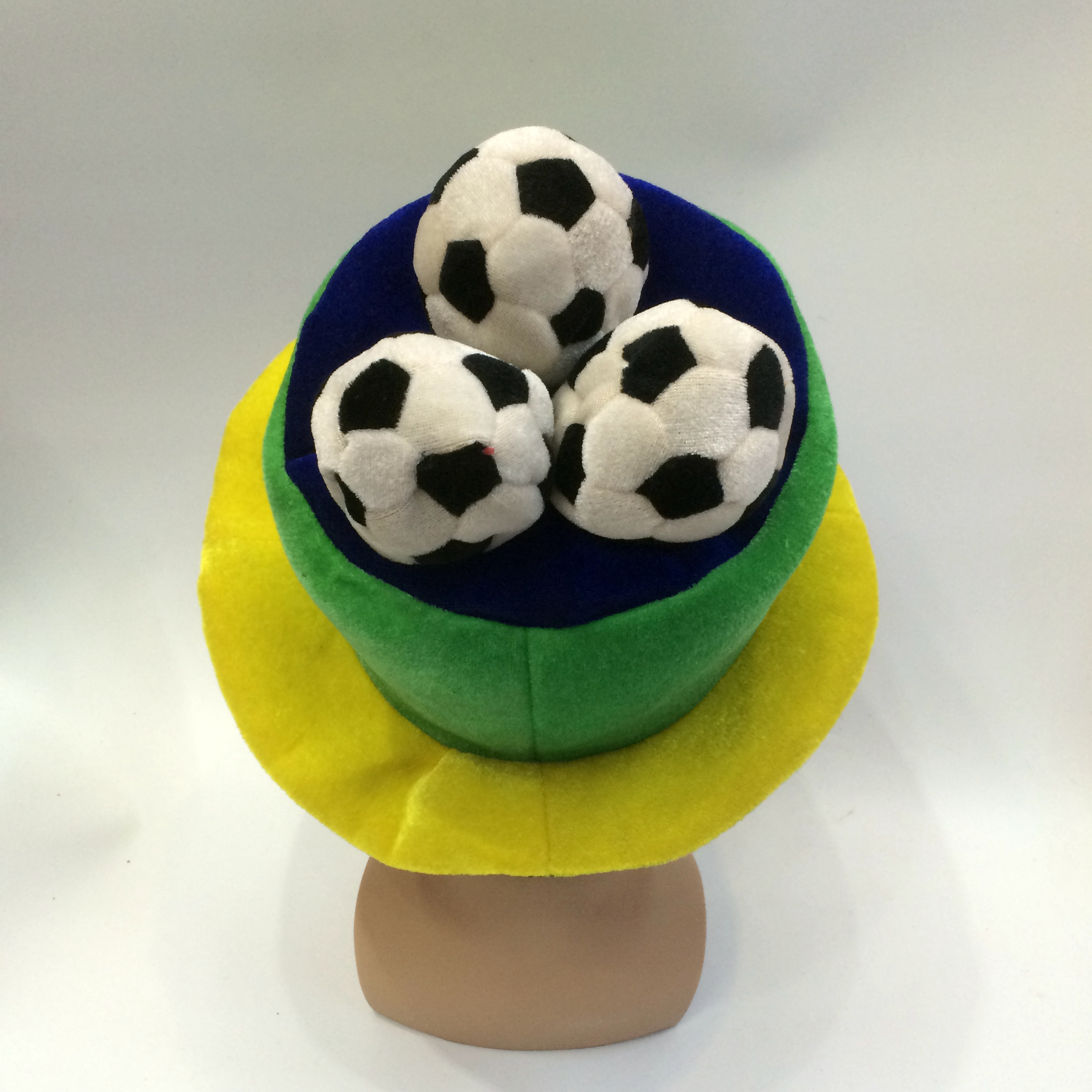 Chanifang festival peluca sombrero brasil tres fútbol fan sombrero festival sombrero 1102 Application Scenario