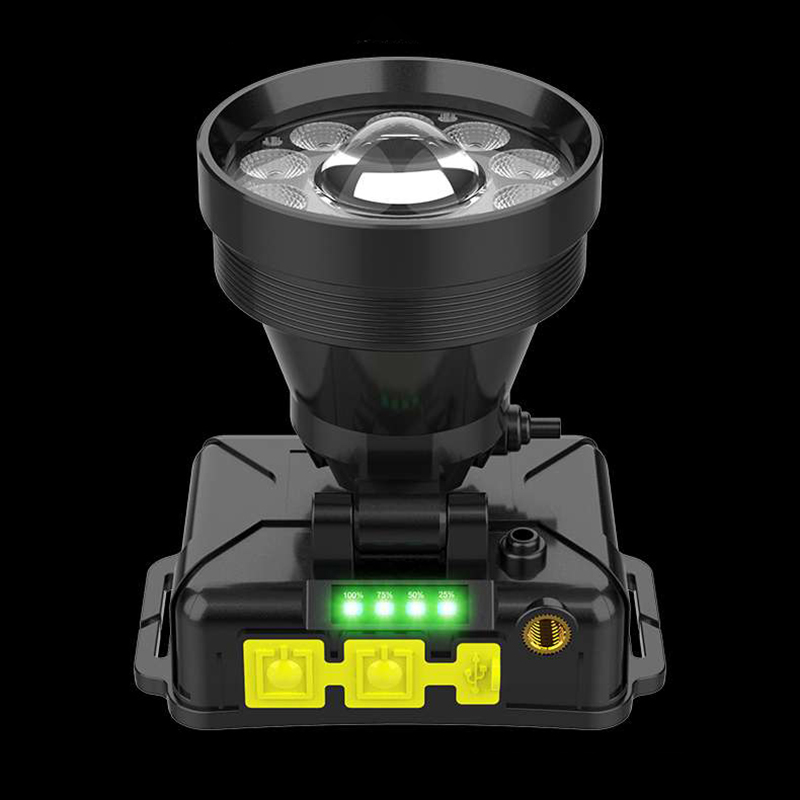 V22 sensor headlamp, USB charging, hand-waving sensor white laser headlamp, cycling headlamp, outdoor camping headlamp, miner's lamp, repair headlamp, camping headlamp, fishing headlamp Specification image