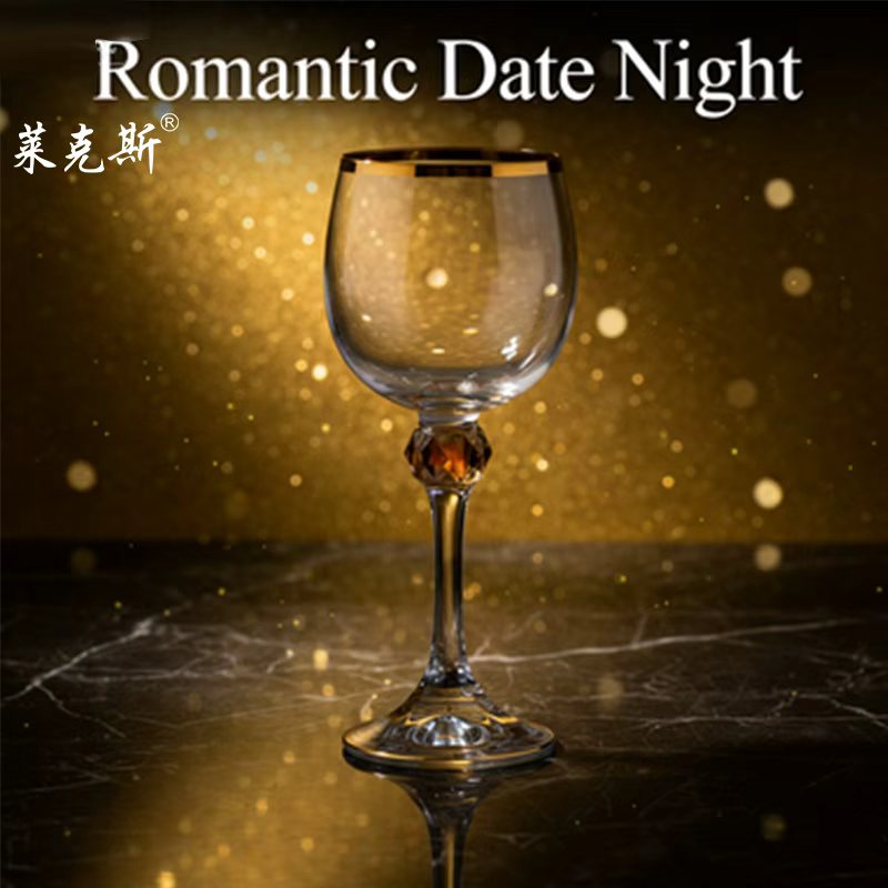 捷克进口直销无铅水晶酒具红酒杯、醒酒器、白酒杯等套装，手工雕刻描金150m茱丽叶l无铅水晶白葡萄酒杯 Application Scenario