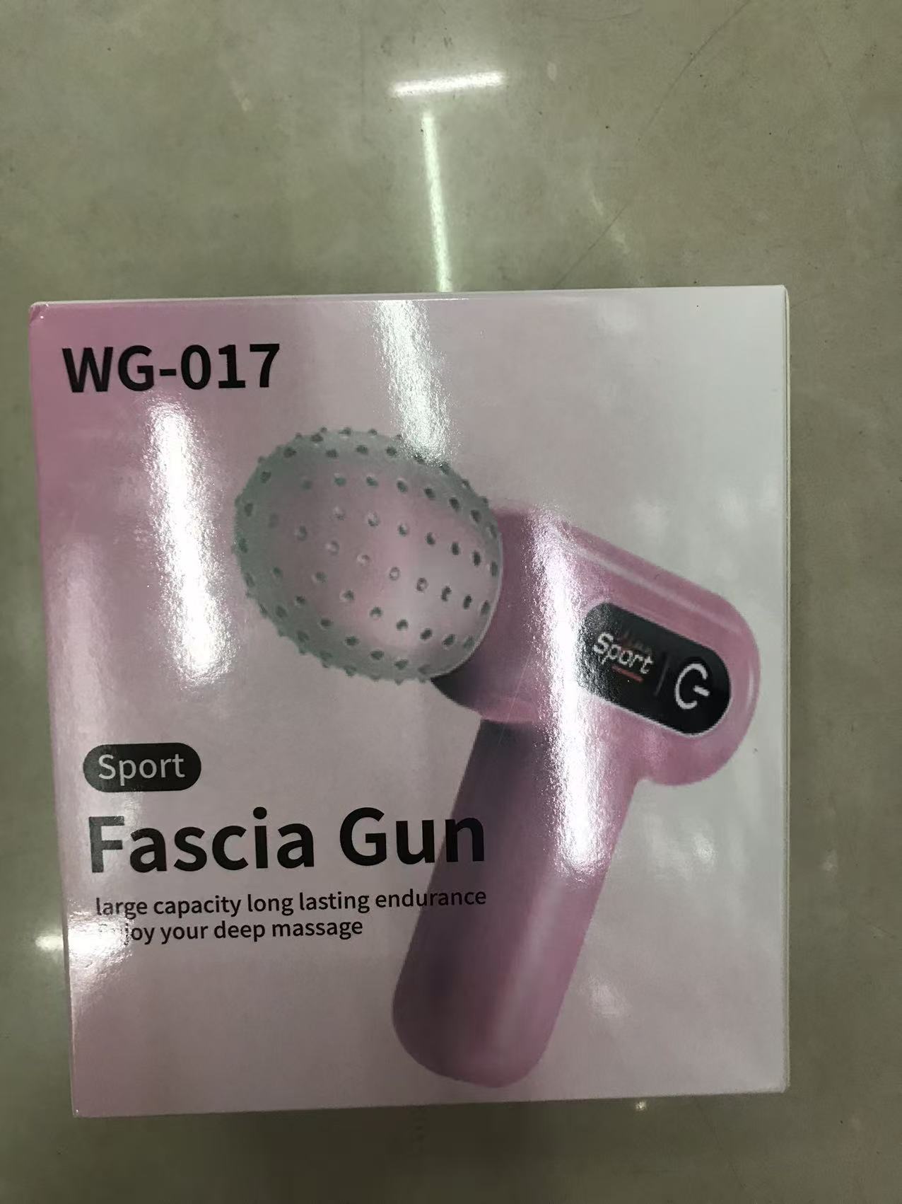 Rosa 740 fascia pistola mini masajeador eléctrico por toque pistola