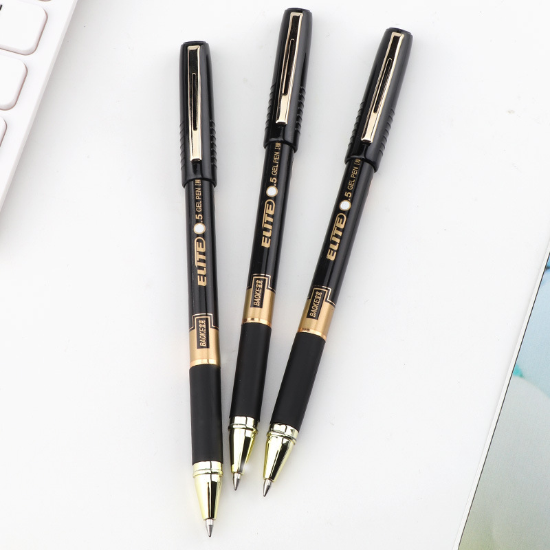Baok student gel Pen Black 0.5mm Quick-drying Creative exam pen, Business signature pen, office gel pen wholesale Item Picture