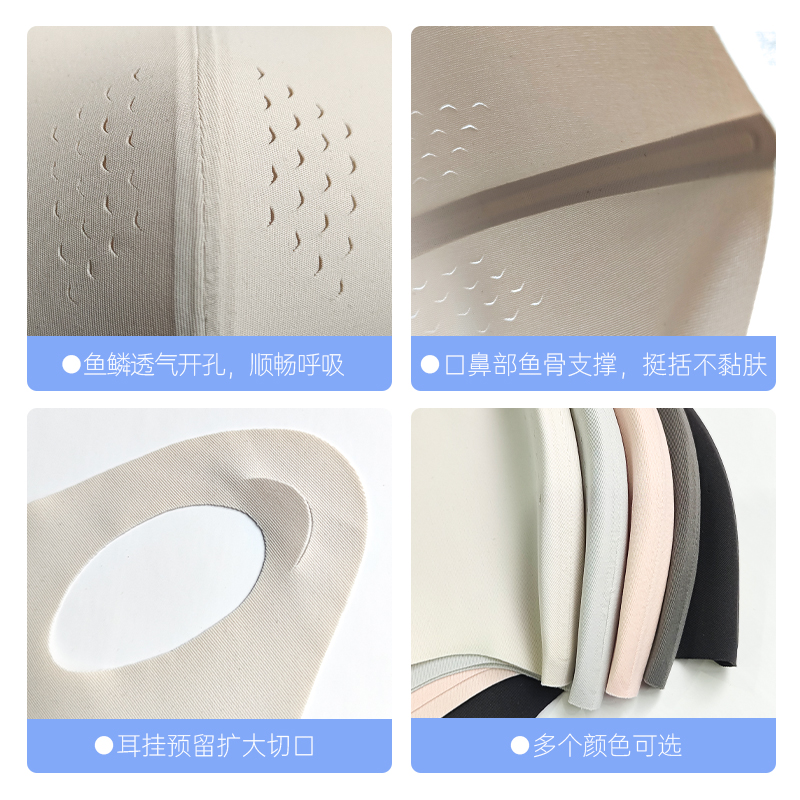 Sun protection mask, high school girls' appearance level 26 Spring new ice Silk mask UPF50+ Ice Silk UV protection mask wholesale Application Scenario