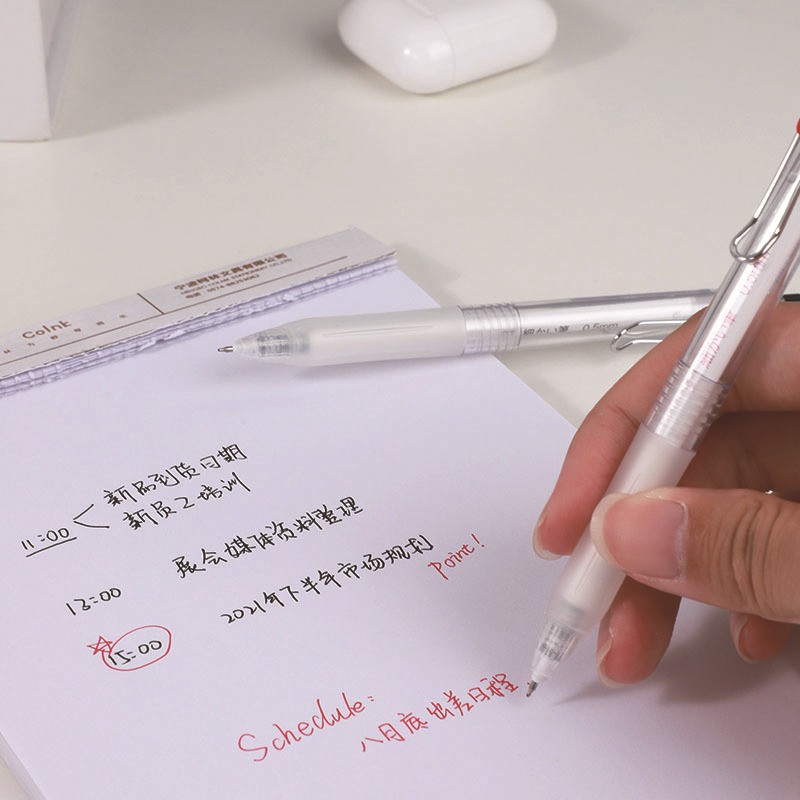Colin Press gel pen, student exam practice pen for answering questions, COLNK983 office and study stationery pen Application Scenario