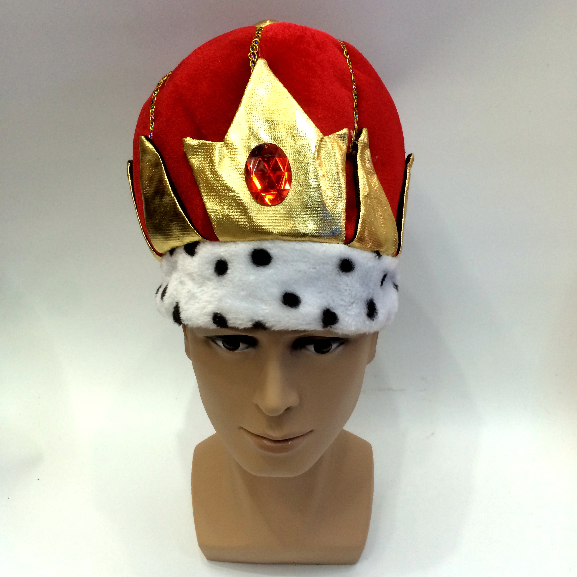 Qianfang Festival hats, wigs, festival hats, foreign king hats, ruler hats, various types of hats 2211 Specification image