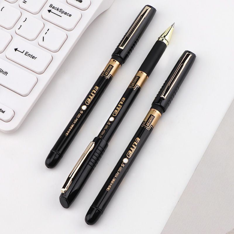 Baok student gel Pen Black 0.5mm Quick-drying Creative exam pen, Business signature pen, office gel pen wholesale Application Scenario