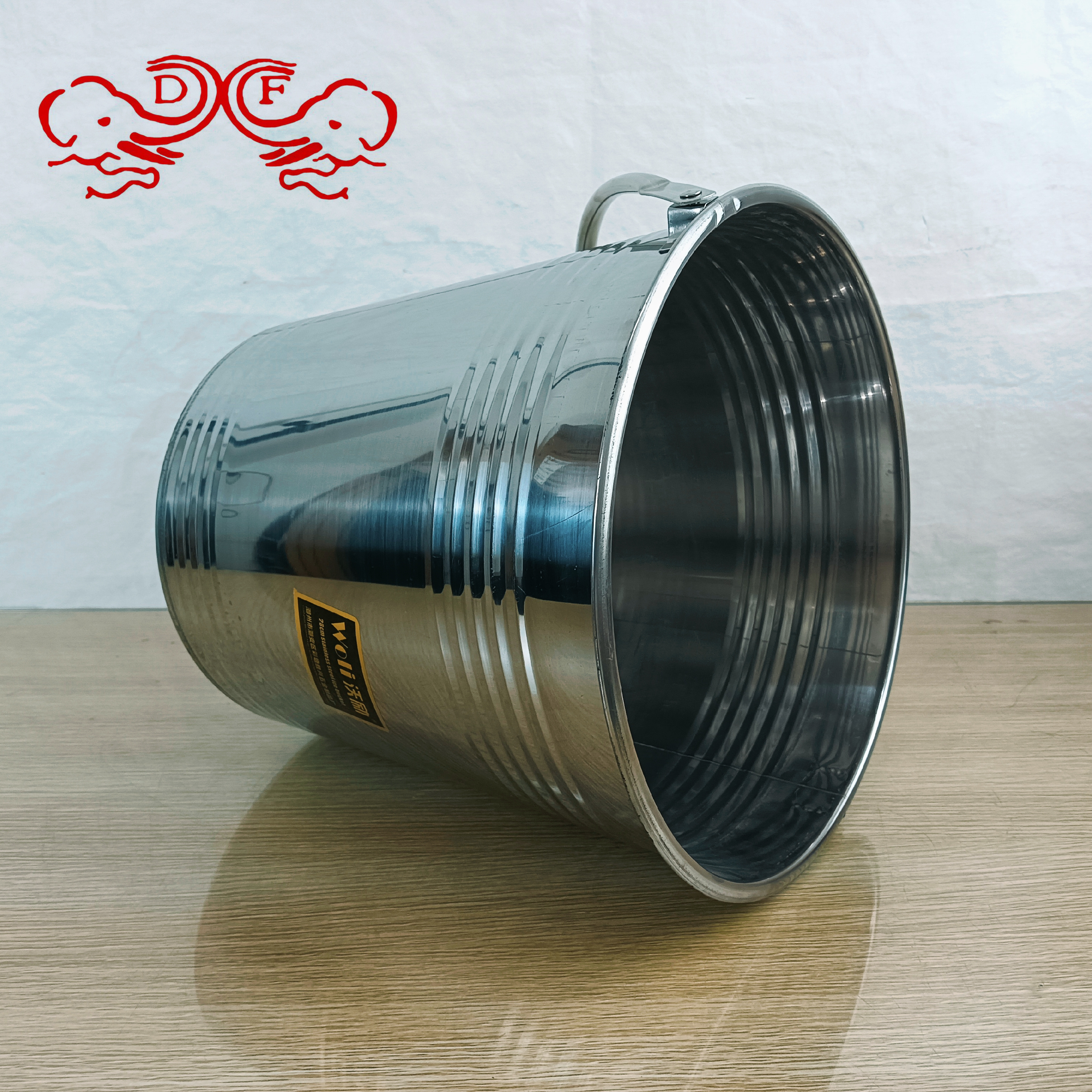 DF99366 Hotel supplies ice bucket, Champagne bucket, handle with spacer, ice bucket, KTV bar ice bucket, DF TRADINGHOUSE Specification image