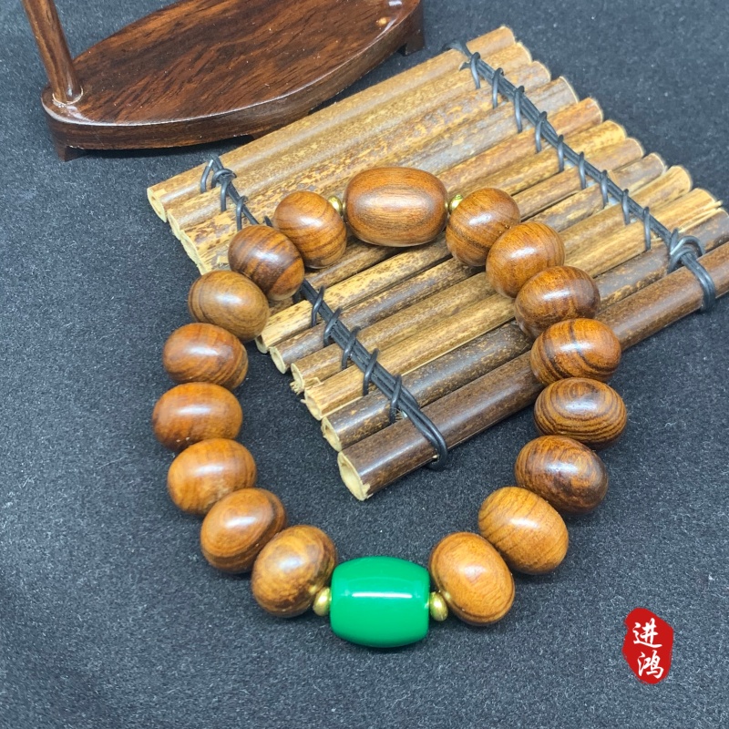 A black rosewood abacus bead bracelet is also available at wholesale price