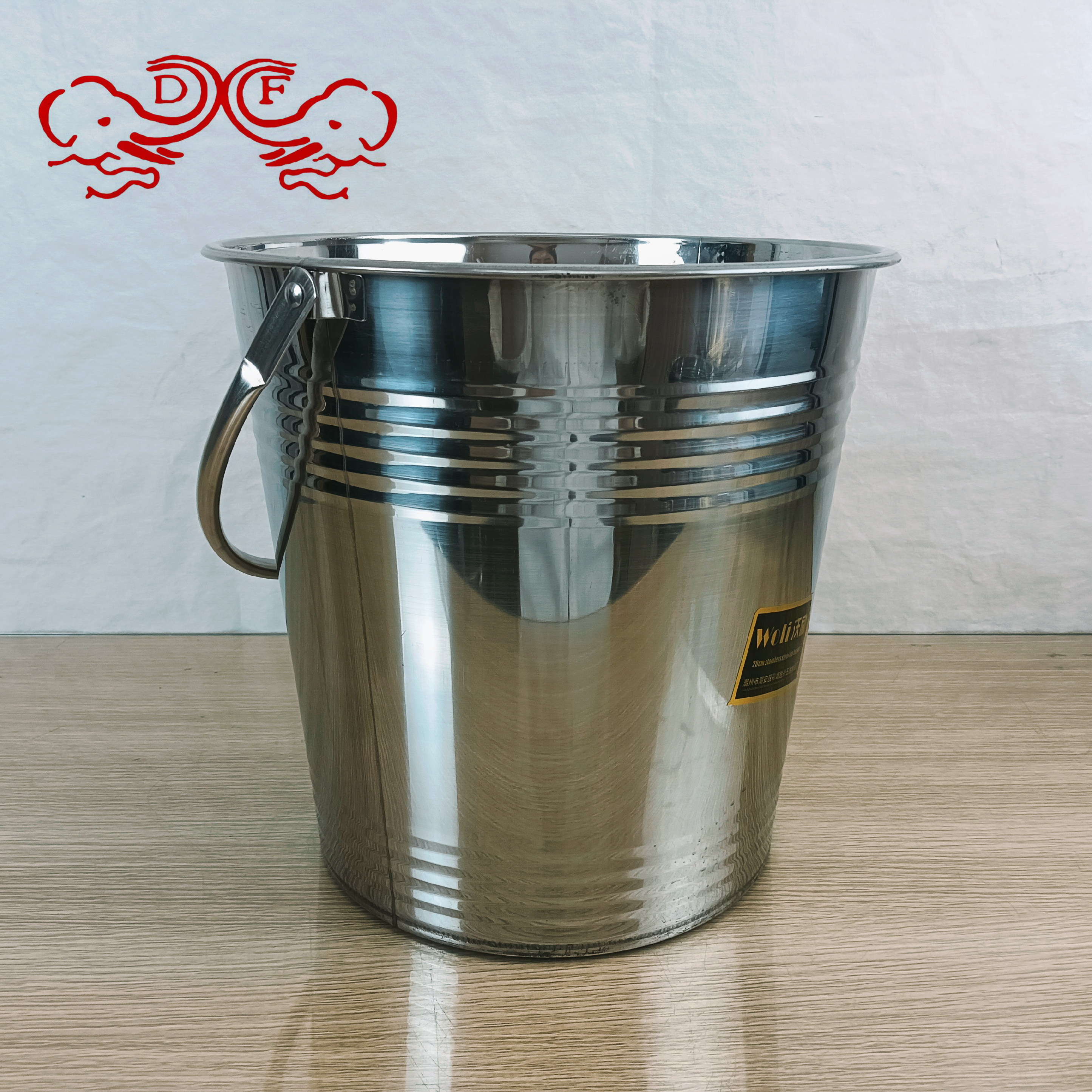 DF99366 Hotel supplies ice bucket, Champagne bucket, handle with spacer, ice bucket, KTV bar ice bucket, DF TRADINGHOUSE details Picture