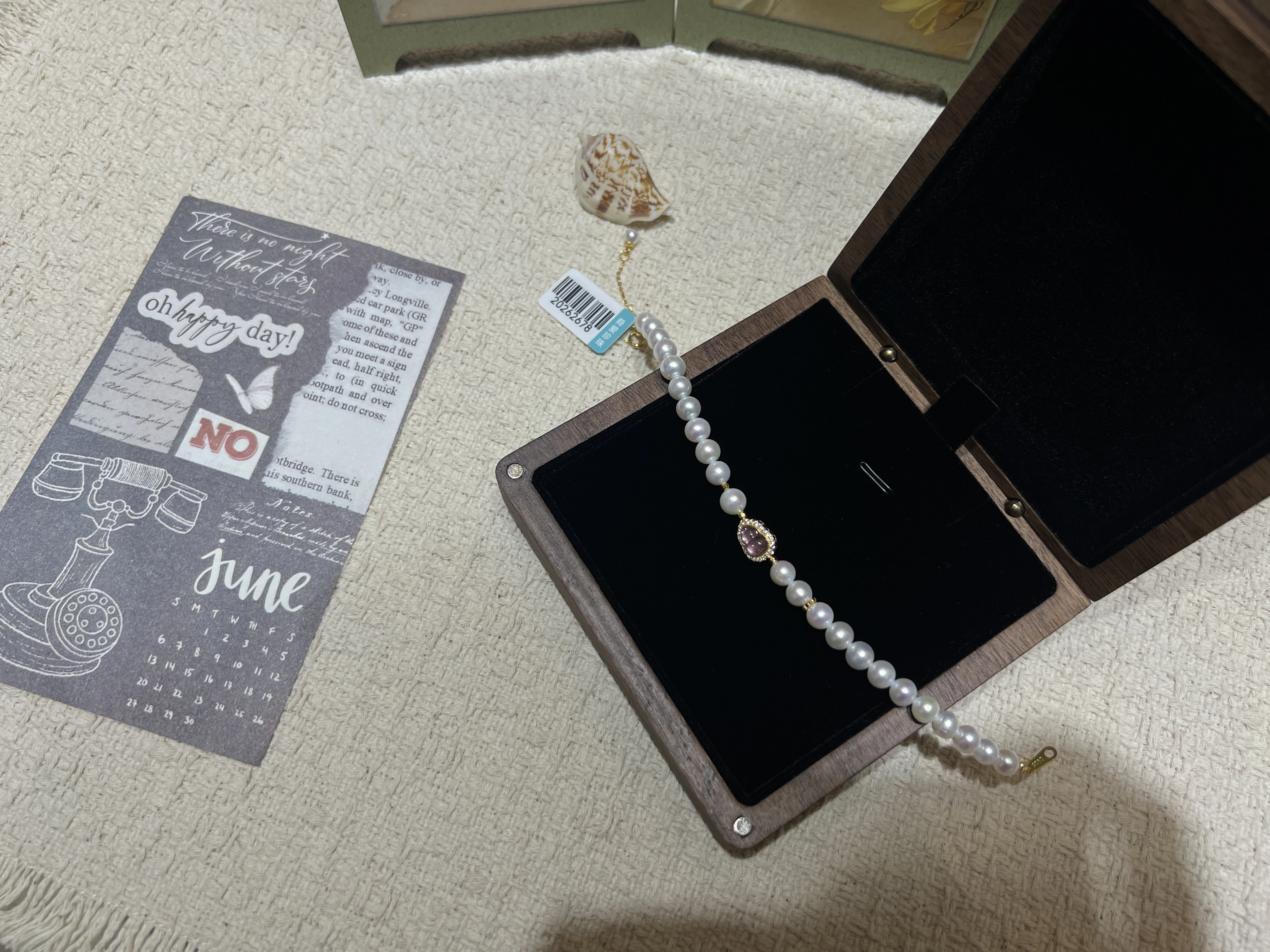 Natural freshwater pearls paired with silver jewelry accessories: Fashionable Shun Ai Pearls detail image 5