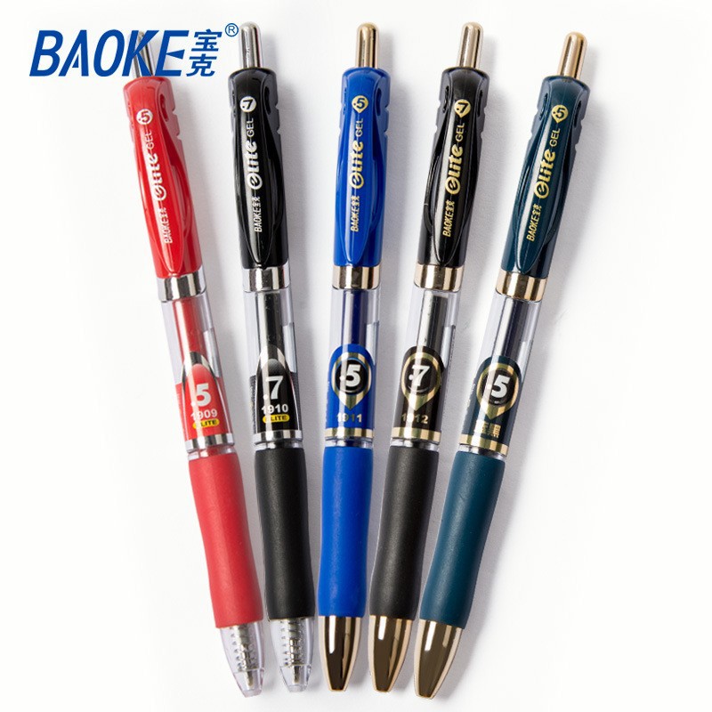 0.5 من طراز Bucker و MM ؛ وقلم كتابة المياه للطالب MM بكتابة قلم المياه محايد بالحرف الأحمر والأزرق Specification image
