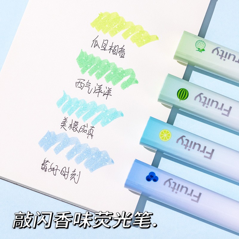 Wholesale of Colin 656 color highlighters for student study textbooks, key point marking pens, and drawing notebook pens details Picture
