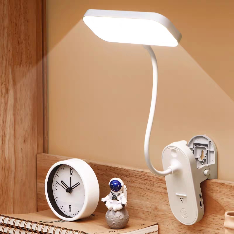 Desk lamp, student dormitory, desk for study and reading, LED lamp, dual-purpose for charging and plugging in, bedside lamp for bedroom, cool lamp, eye-protecting desk lamp, desk lamp, long-arm nail art lamp, desk lamp, eye-protecting desk lamp detail image 14