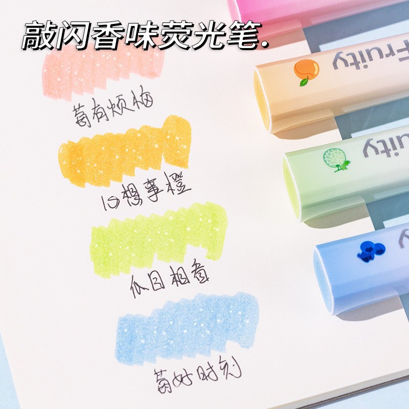 Wholesale of Colin 656 color highlighters for student study textbooks, key point marking pens, and drawing notebook pens Item Picture