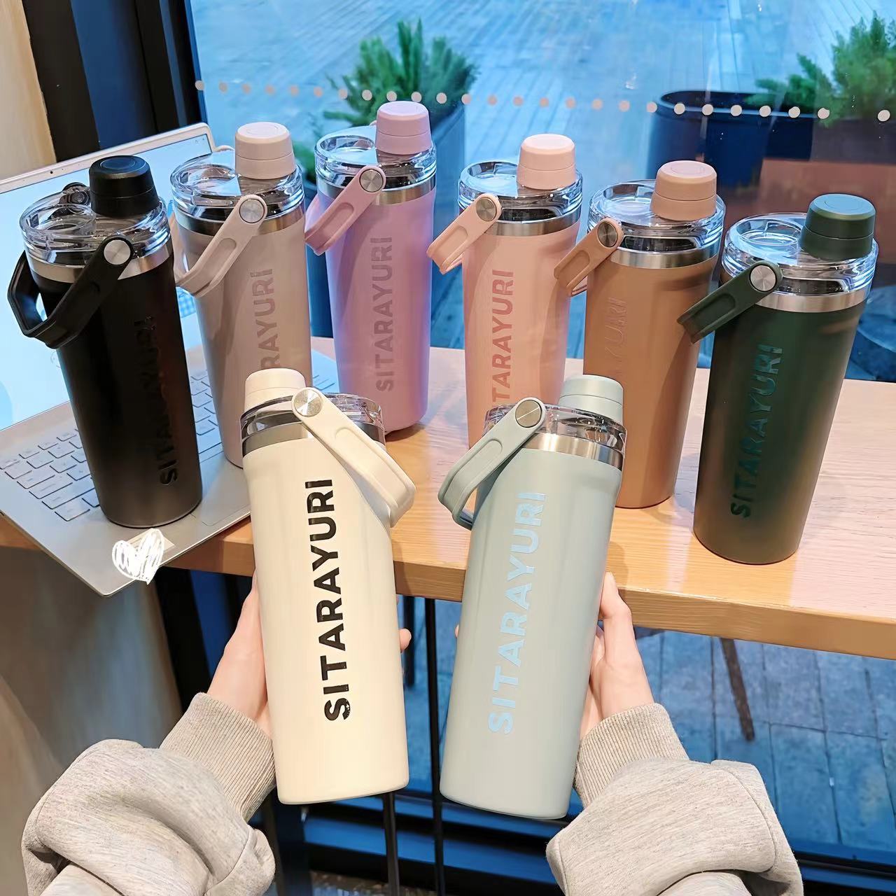 800ML portable insulated cup Specification image